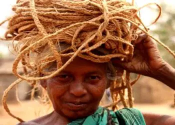 A Mankidia tribeswoman