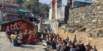 Central Hatti Committee demanding ST status to the community