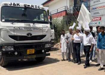 The Indian Tribal News | Flagging of truck to transport migratory tribal families along with their livestock to highland pastures