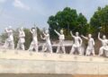 The Indian Tribal | Jharkhand Struggle | Ranchi statues of nine followers of Mahatma Gandhi