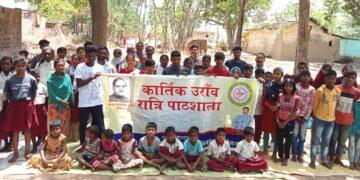 The Indian Tribal News | Kartik Oraon Ratri Pathshala are operating smoothly in different villages of Ranchi, Lohardaga, Gumla and Khunti districts