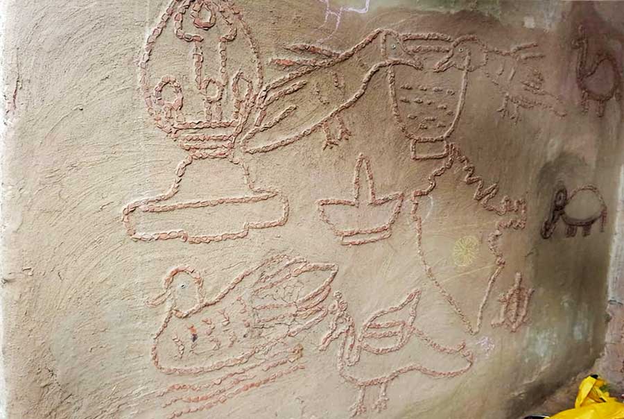 The Indian Tribal - Odisha’s Khapar Kala Wall Art