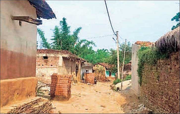 Isolated Ranadih Village