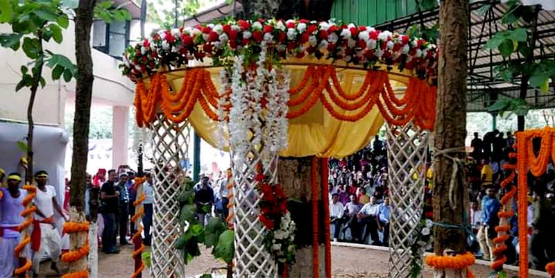 The Indian Tribal | Karma celebrations file photo and Akhada photo