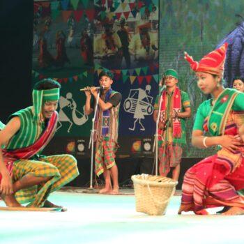 A Glimpse Of A Cultural Presentation At The Closing Ceremony Of Aadi Mahotsav