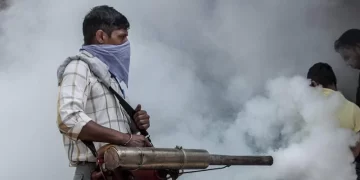 A Fogging Exercise Underway