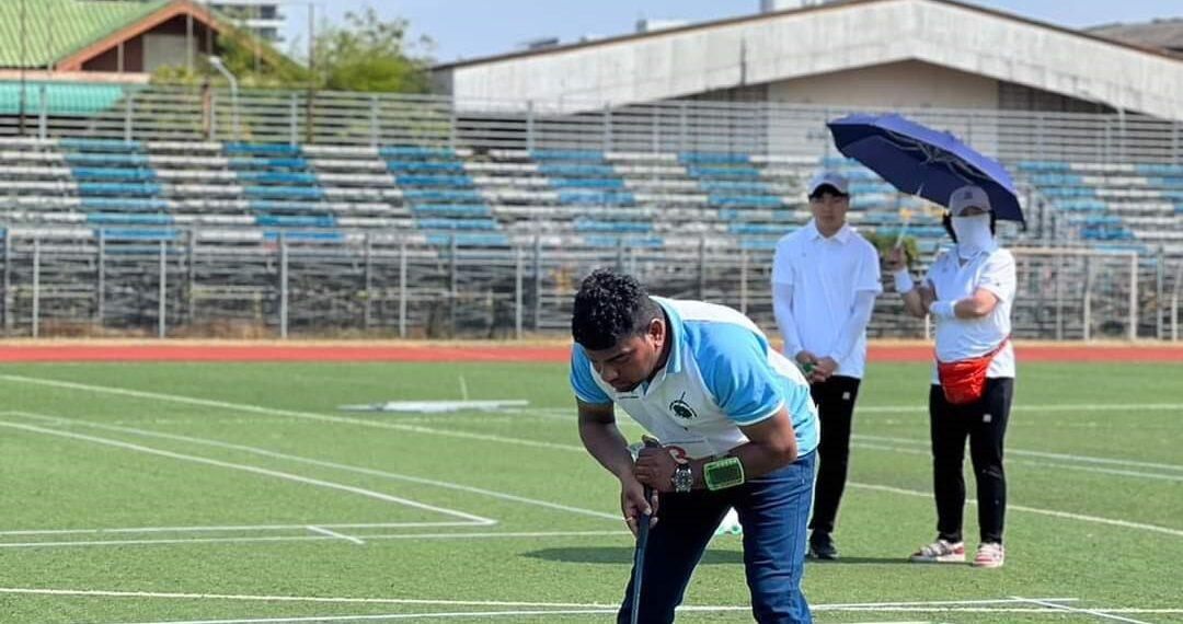 Rajendra Murmu In Action