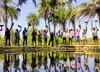 Community Participation For Contour Trenching For Water Conservation In Jhabua
