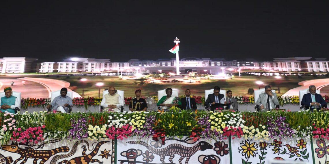 President-Droupadi-Murmu At The Inauguration Of New Jharkhand High Court