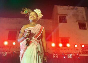 Tribal Nagpuri singer Sandhya Tirkey