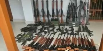 Manipur Violence : more than 140 weapons were surrendered on Friday (June 2) even as curfew was lifted from five districts.