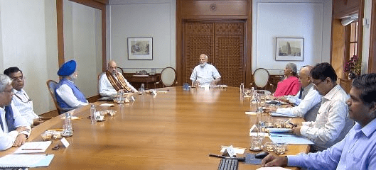 PM Holds Meeting With Key Cabinet Ministers After His Return From State Visits To The US & Egypt
