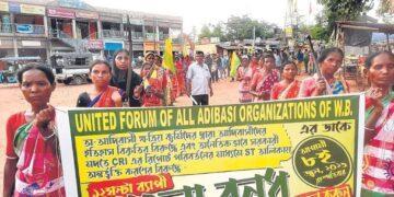 Twelve Tribal Organisations Came Together To Enforce 12-Hour Bandh Against Kurmis' Demand For ST Status