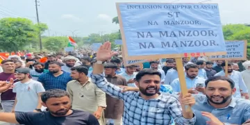 A Gujjars-Bakerwals Protest