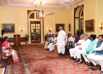 Opposition leaders meet President