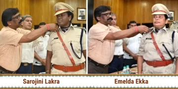Women IPS - Sarojini Lakra and Emelda Ekka