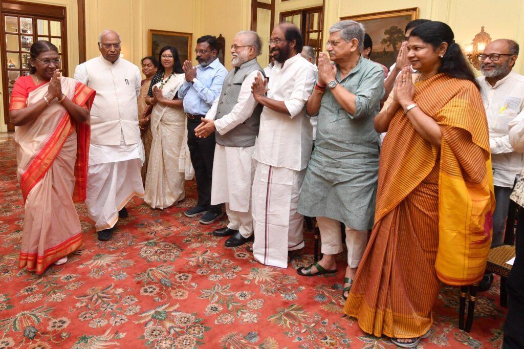 Opposition Meets President I The Indian Tribal