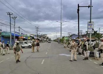 Security Forces In Manipur