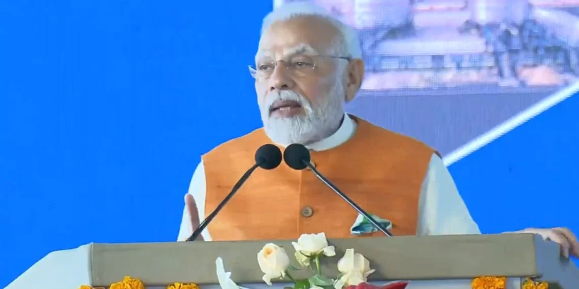 Prime Minister Narendra Modi In Telangana Rally