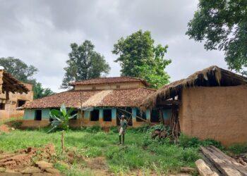 Mud Houses of Kanha tribals