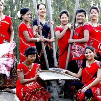 Mishing Tribeswoman In Traditional Attire | The Indian Tribal