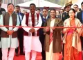 President Droupadi Murmu Inaugurating Aadi Mahotsav 2024. Tribal Affairs Minister Arjun Munda & MoS Bharti Pawar Were Also Present