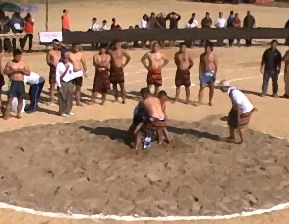 Tribal Sports | Inbuan Wrestling Mizoram tribal game