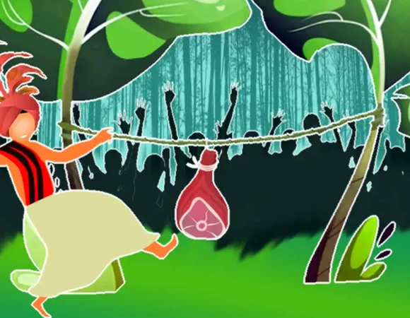 लगभग 400 साल पहले इस स्वदेशी खेल की उत्पत्ति मानी जाती है (इलस्ट्रेशन - राजेश महंती)